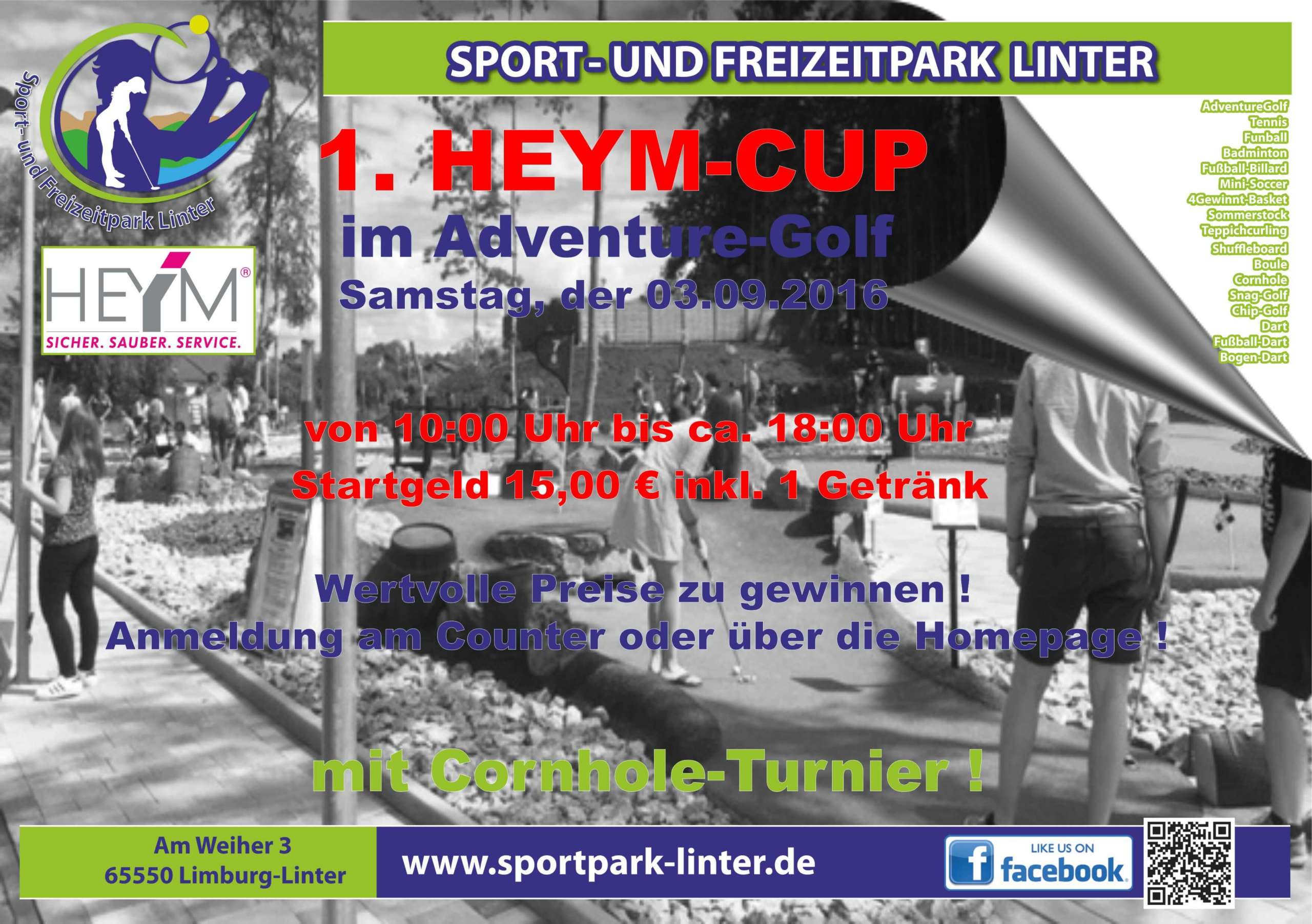 1. HEYM-CUP 2016