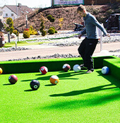 Fußball-Billard